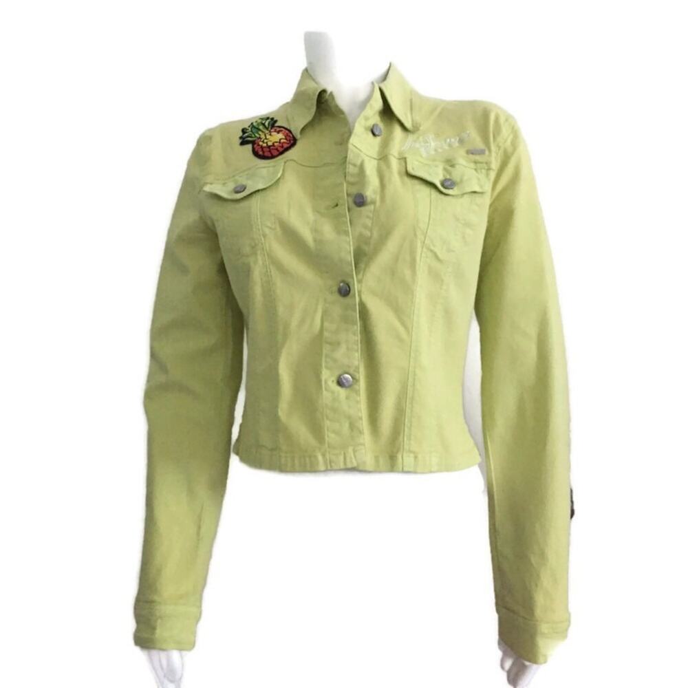 Vintage Iceberg 90's Cropped Jacket Iceberg Ice Size Medium Pineapple